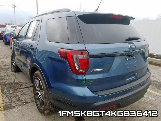 1FM5K8GT4KGB36412 фото 4