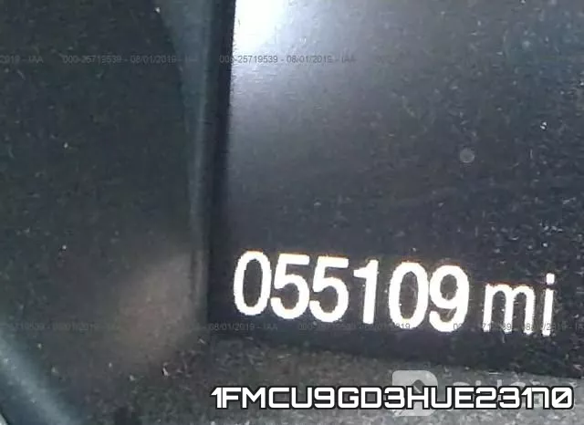 1FMCU9GD3HUE23170 фото 8