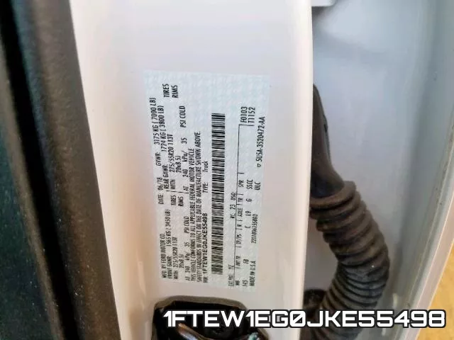 1FTEW1EG0JKE55498 фото 2