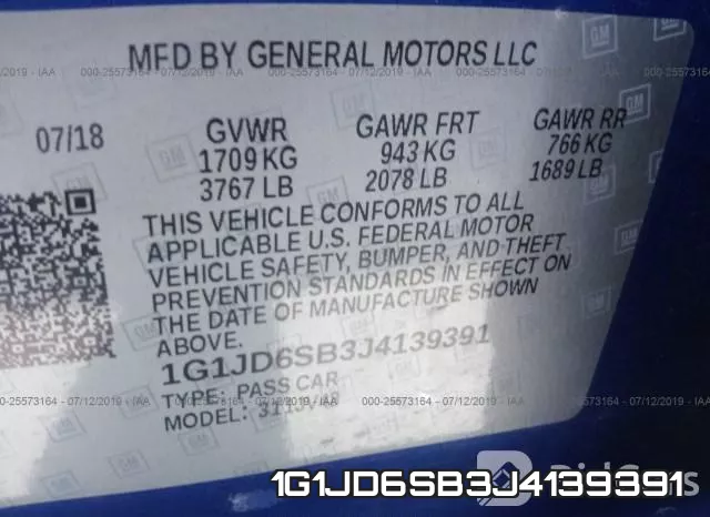 1G1JD6SB3J4139391 фото 9