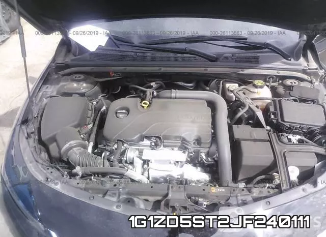 1G1ZD5ST2JF240111 фото 2