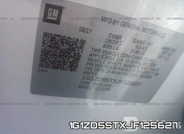 1G1ZD5STXJF125627 фото 10