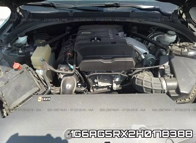 1G6AG5RX2H0178388 фото 2