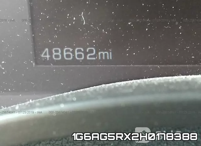 1G6AG5RX2H0178388 фото 8