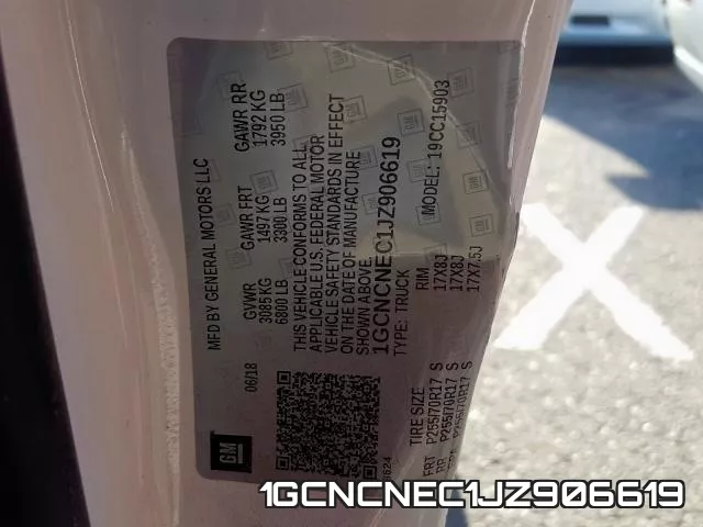 1GCNCNEC1JZ906619 фото 2