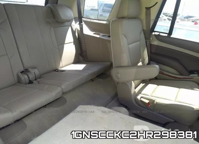 1GNSCCKC2HR298381 фото 9