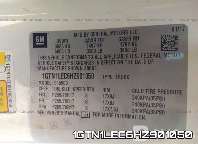 1GTN1LEC6HZ901050 фото 10