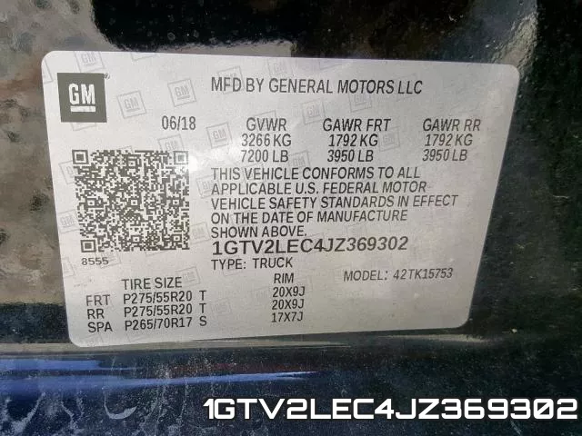 1GTV2LEC4JZ369302 фото 2