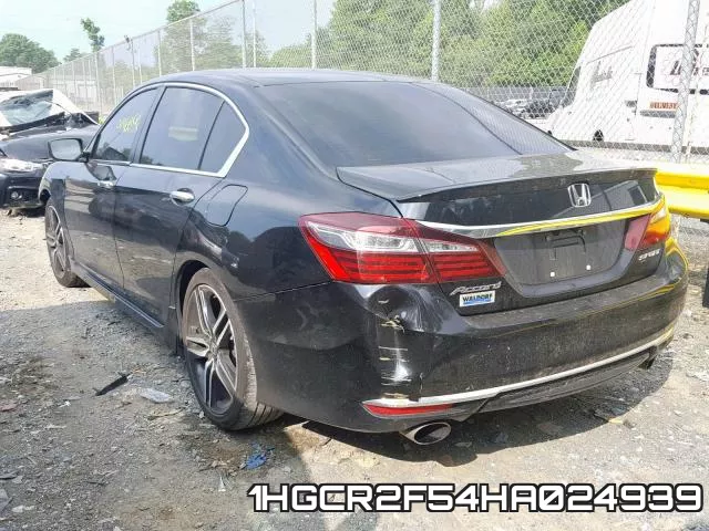 1HGCR2F54HA024939 фото 3