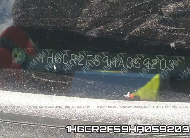 1HGCR2F59HA059203 фото 10