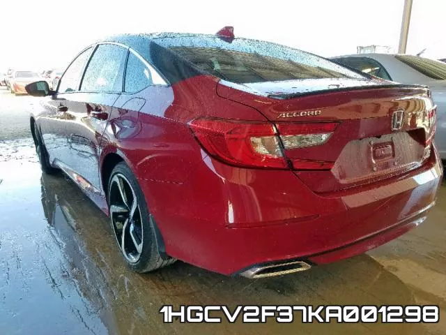 1HGCV2F37KA001298 фото 4