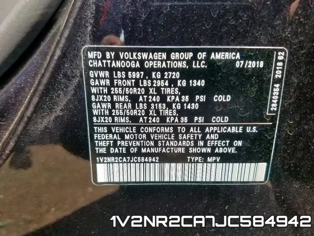 1V2NR2CA7JC584942 фото 2