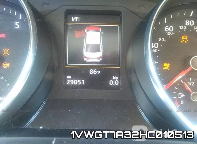 1VWGT7A32HC010513 фото 8