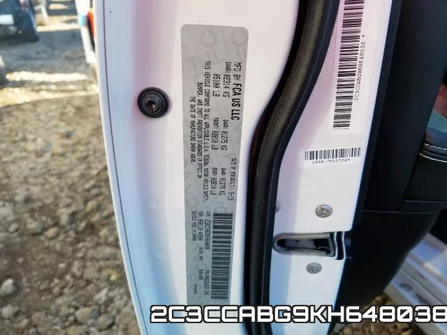2C3CCABG9KH648038 фото 2