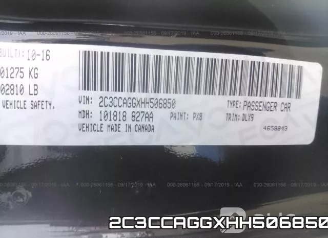 2C3CCAGGXHH506850 фото 9