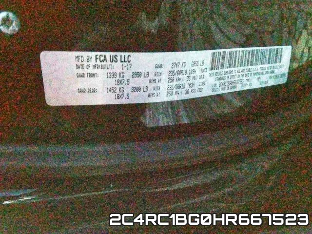 2C4RC1BG0HR667523 фото 2