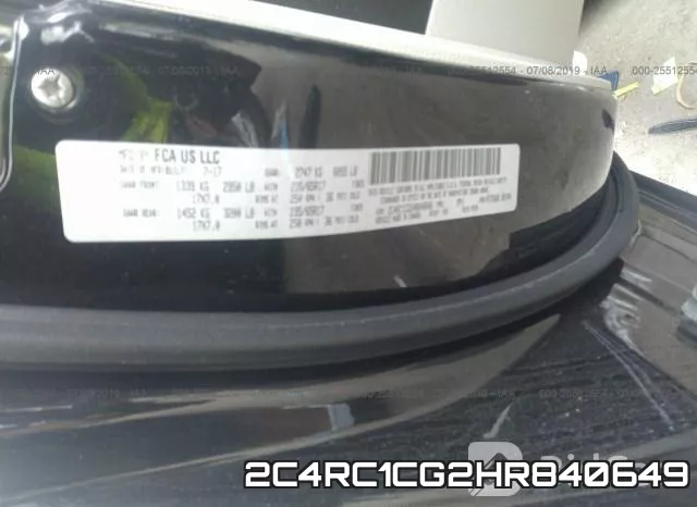 2C4RC1CG2HR840649 фото 10