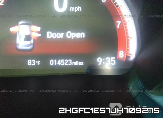 2HGFC1E57JH709275 фото 7