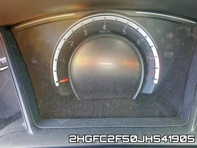 2HGFC2F50JH541905 фото 9