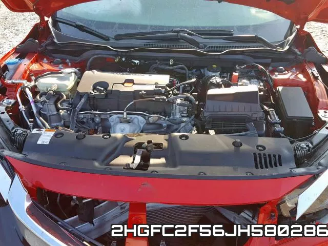 2HGFC2F56JH580286 фото 8