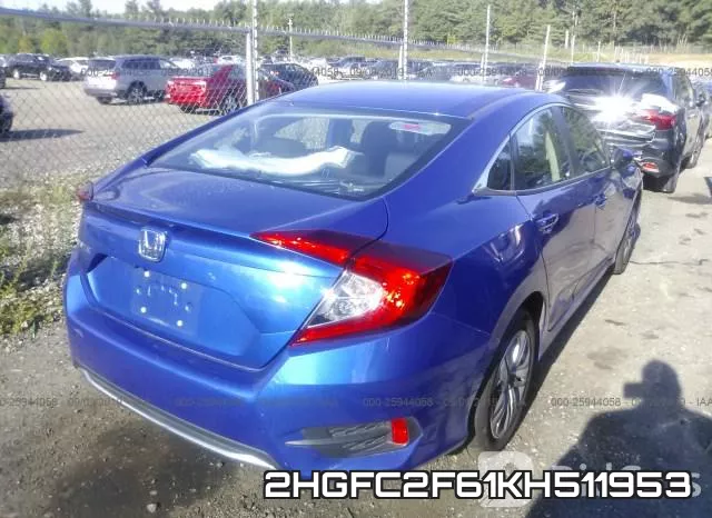 2HGFC2F61KH511953 фото 5