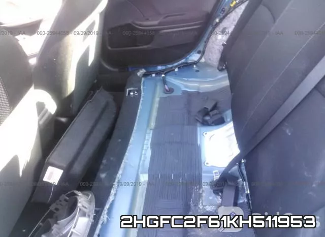 2HGFC2F61KH511953 фото 9