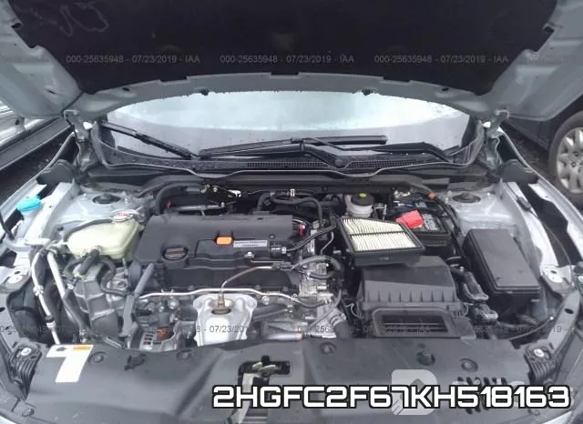 2HGFC2F67KH518163 фото 2