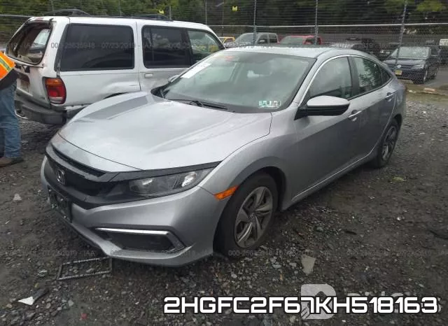 2HGFC2F67KH518163 фото 3
