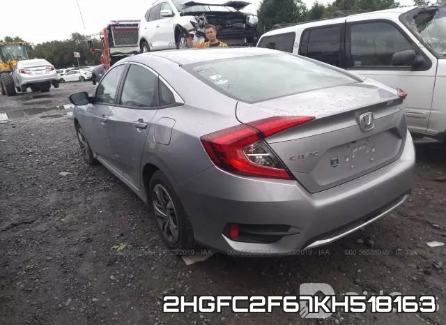 2HGFC2F67KH518163 фото 4