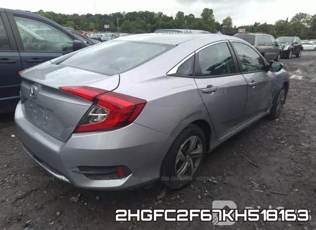 2HGFC2F67KH518163 фото 5