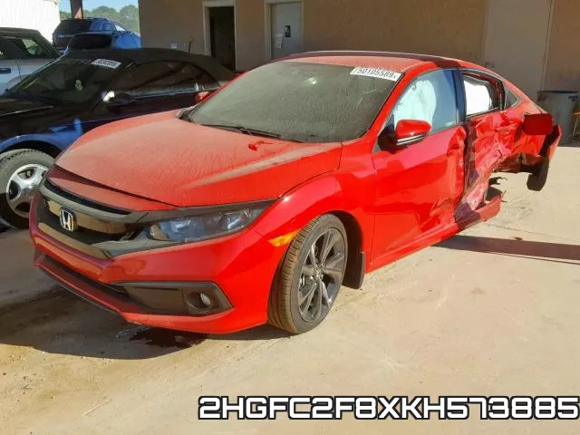2HGFC2F8XKH573885 фото 3