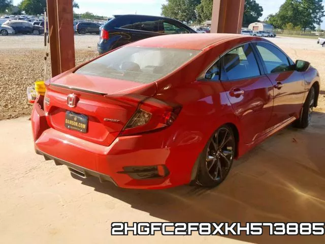 2HGFC2F8XKH573885 фото 5