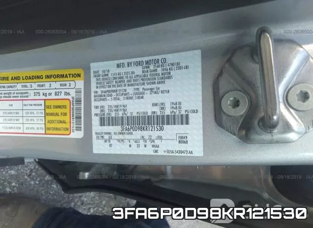 3FA6P0D98KR121530 фото 10