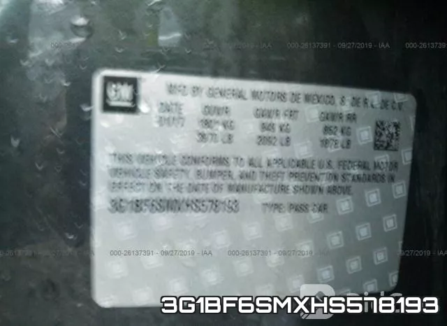 3G1BF6SMXHS578193 фото 10