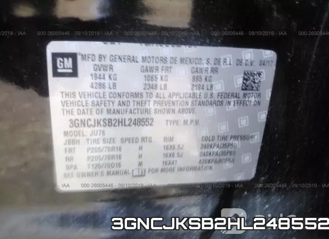 3GNCJKSB2HL248552 фото 10