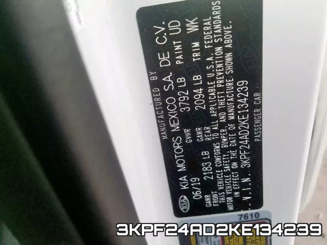 3KPF24AD2KE134239 фото 2