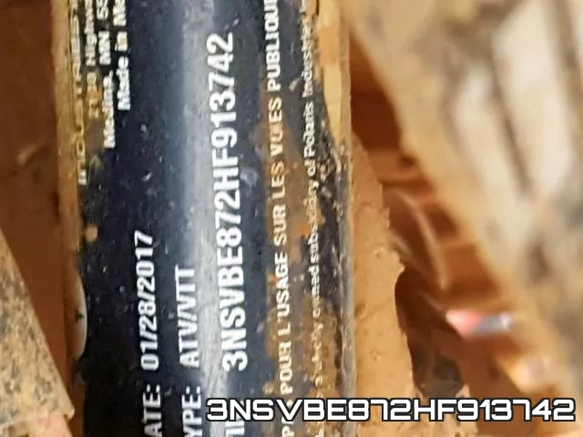 3NSVBE872HF913742 фото 2
