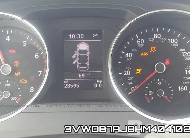 3VWDB7AJ8HM404102 фото 8