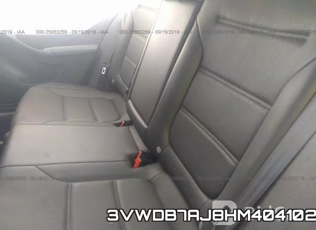 3VWDB7AJ8HM404102 фото 9