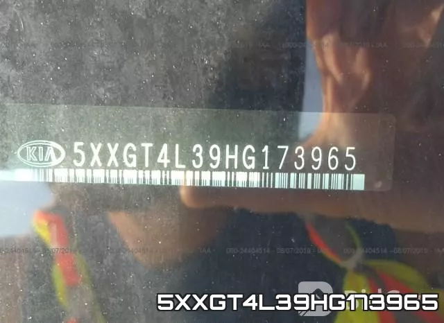 5XXGT4L39HG173965 фото 10