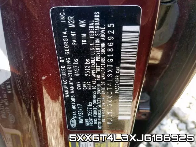 5XXGT4L3XJG186925 фото 2