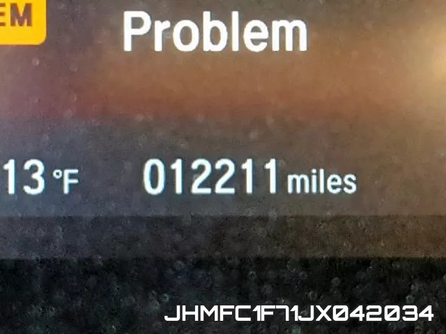 JHMFC1F71JX042034 фото 9