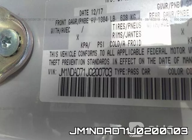 JM1NDAD71J0200703 фото 10