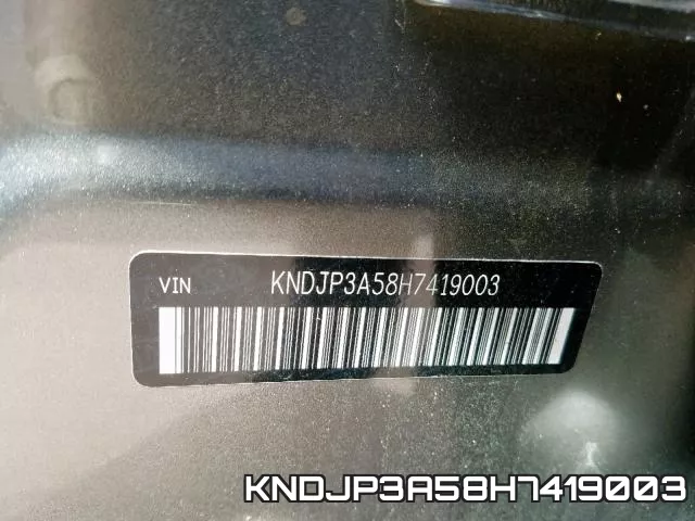 KNDJP3A58H7419003 фото 2