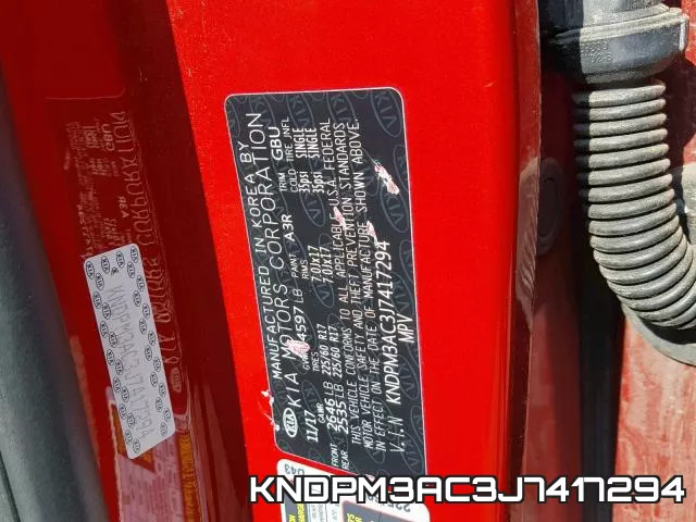 KNDPM3AC3J7417294 фото 2