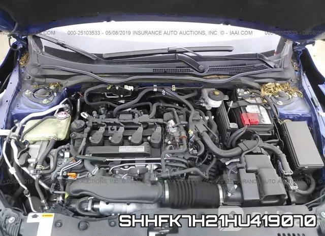 SHHFK7H21HU419070 фото 2