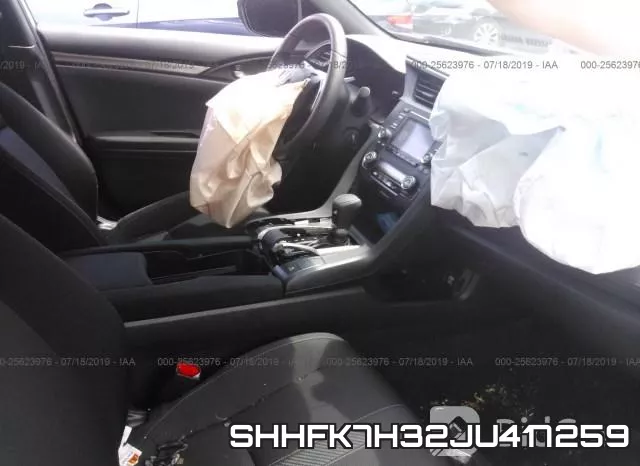 SHHFK7H32JU417259 фото 6