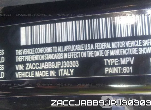 ZACCJABB9JPJ30303 фото 10