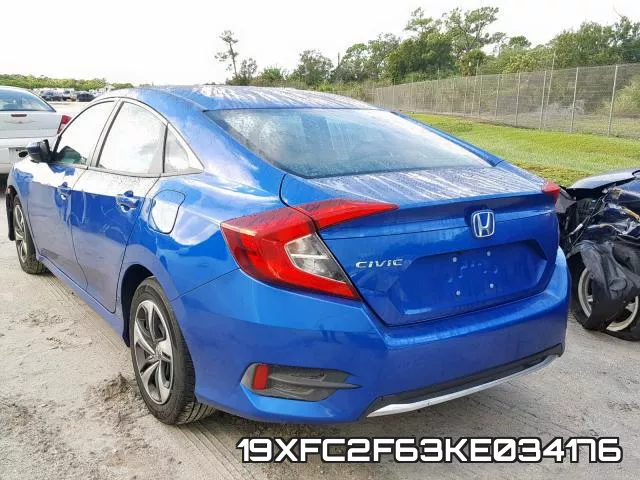 19XFC2F63KE034176 фото 4
