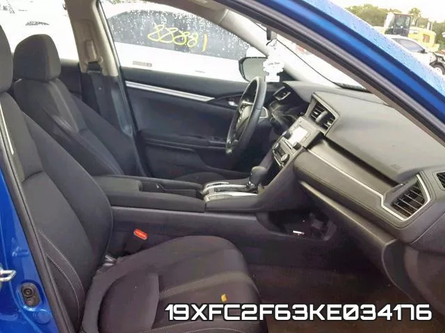 19XFC2F63KE034176 фото 6